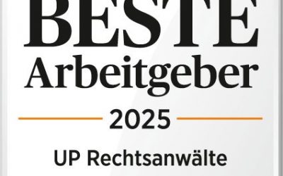 UP Rechtsanwälte zum besten Arbeitgeber 2025 ausgezeichnet